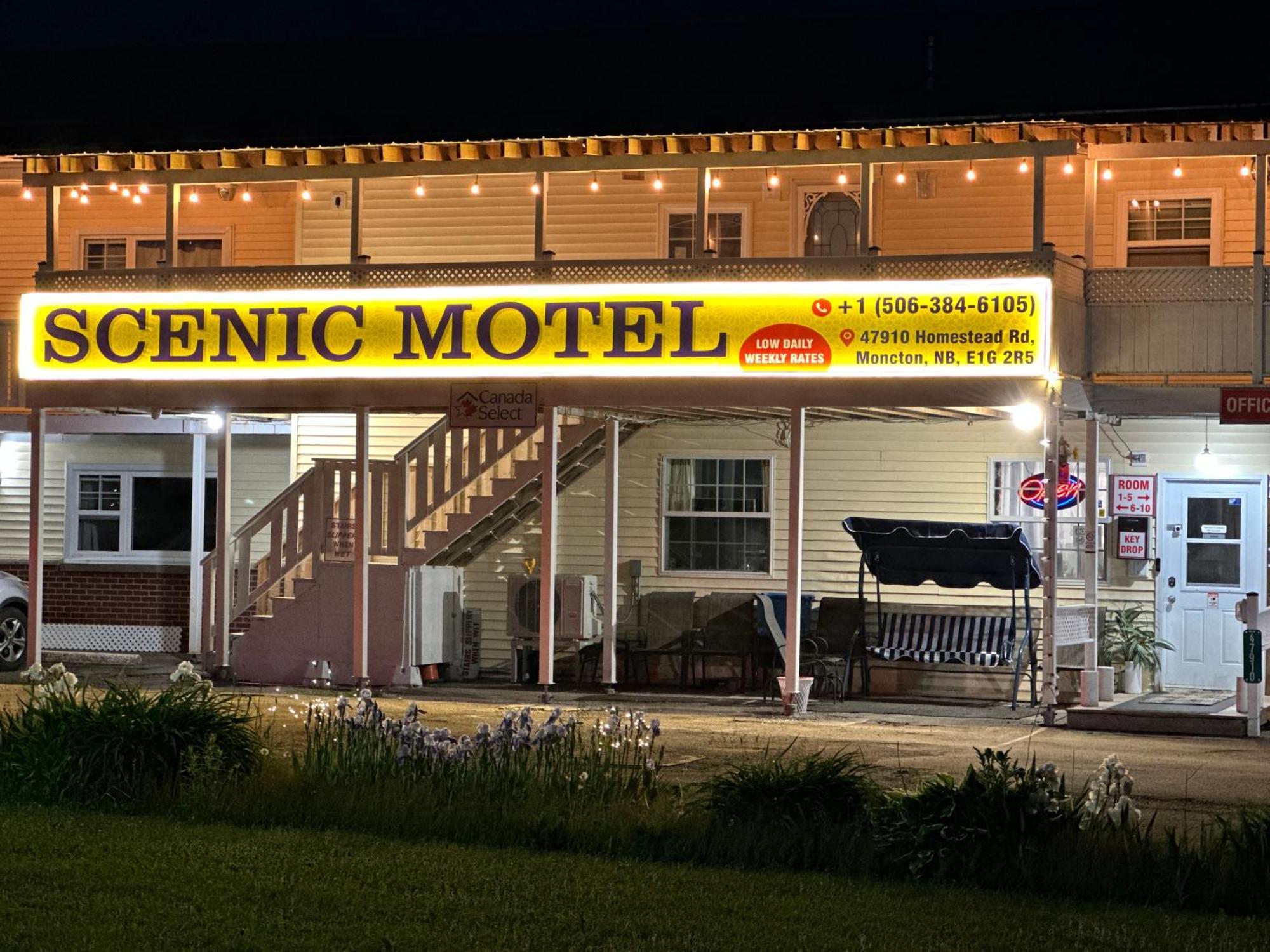 Scenic Motel Moncton Exterior foto